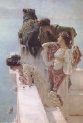 Alma-Tadema, Sir Lawrence Coign of Vantage (mk23) Germany oil painting artist